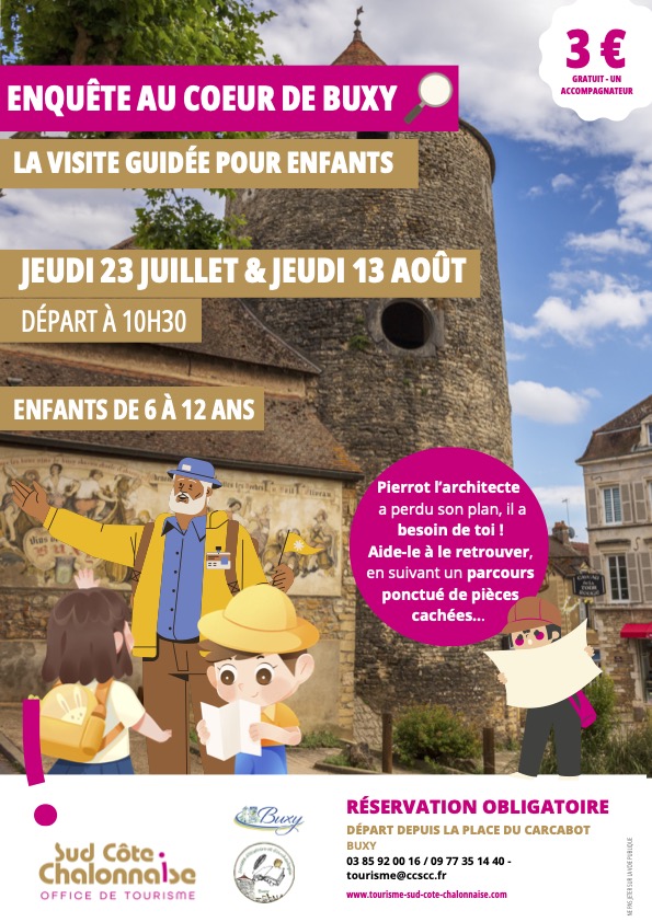 Visite guidée pour enfants