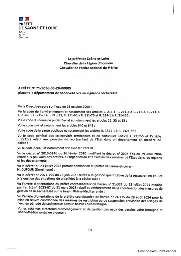 Arrêté du 28 Mars 2026